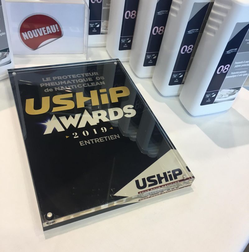Prix de l'innovation USHIP pour notre cire de polymères pour semi-rigides