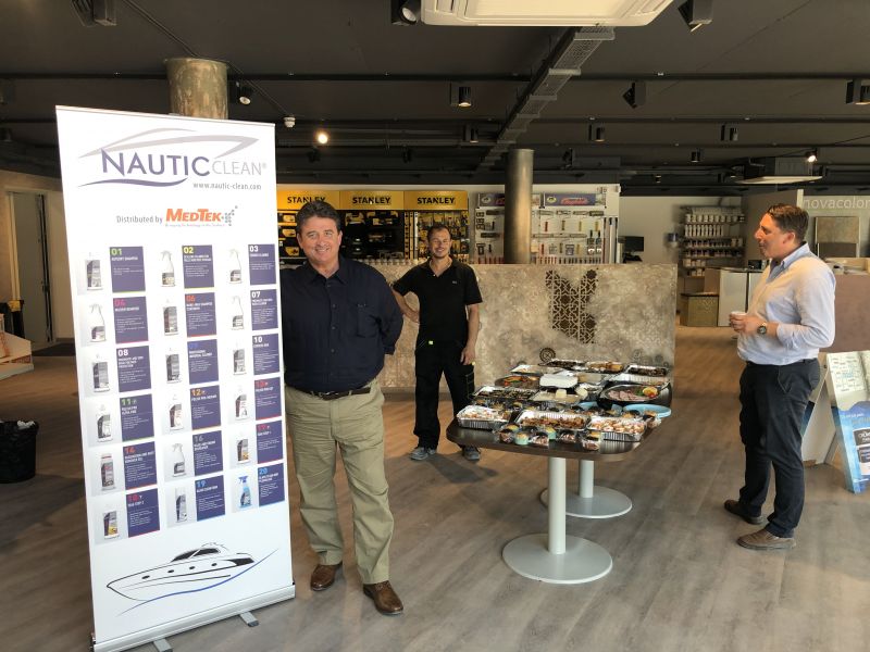 MED TEK  s'engage avec Nautic clean à Malte